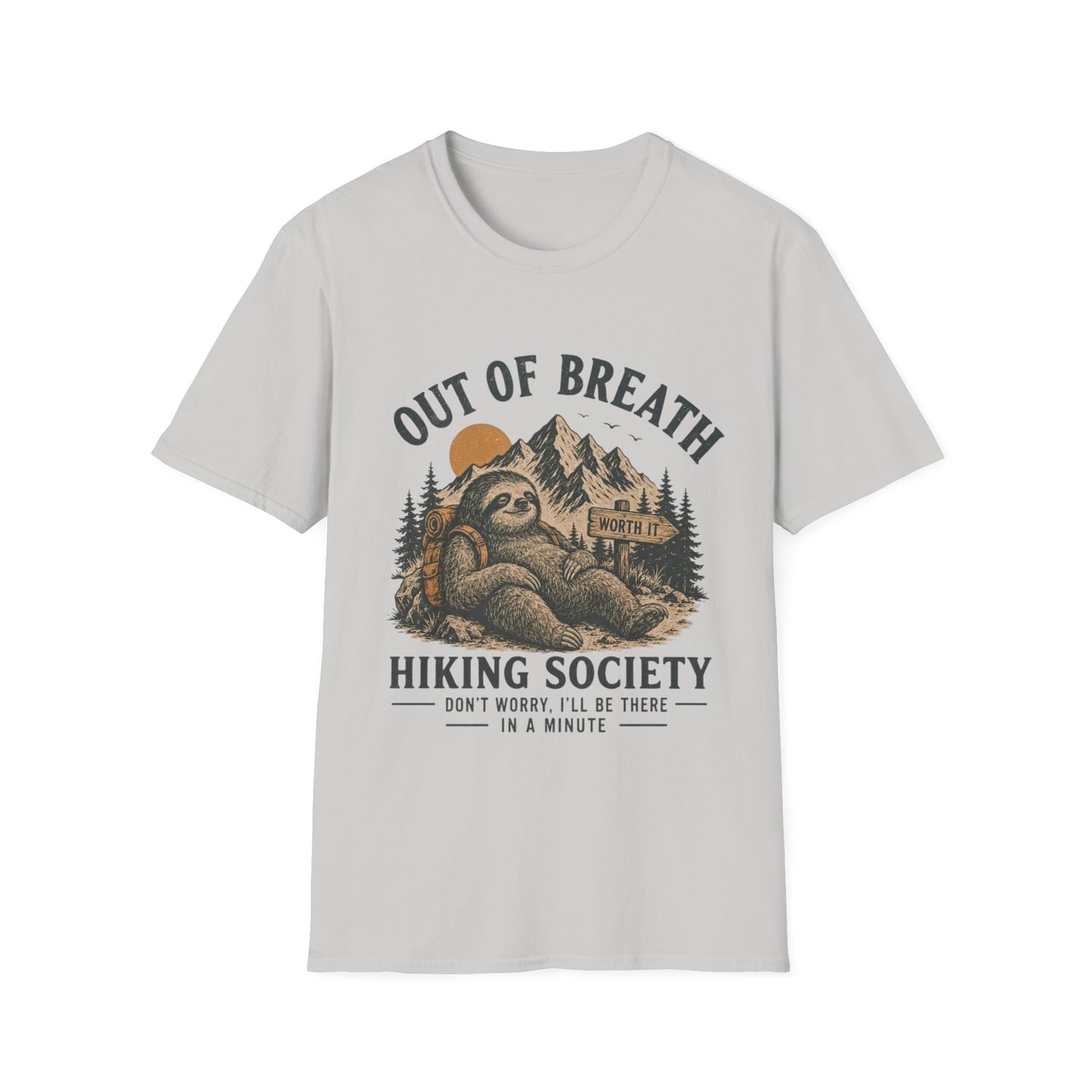 Out Of Breath Hiking Society T-Shirt