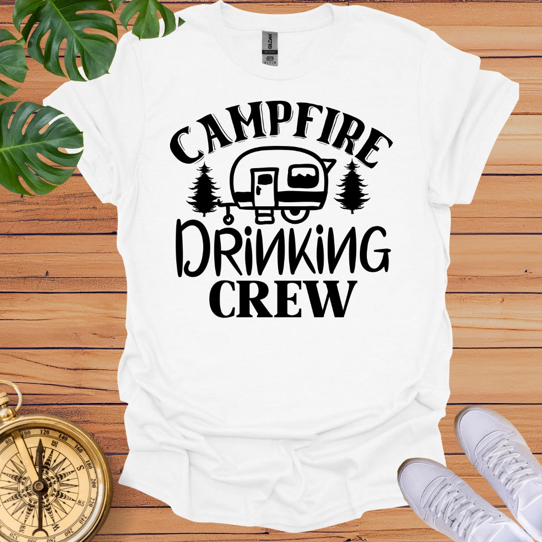 Campfire Drinking Crew T-Shirt