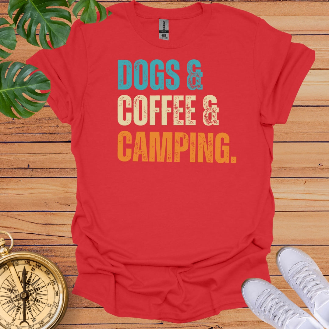 Dog Camping T-Shirt