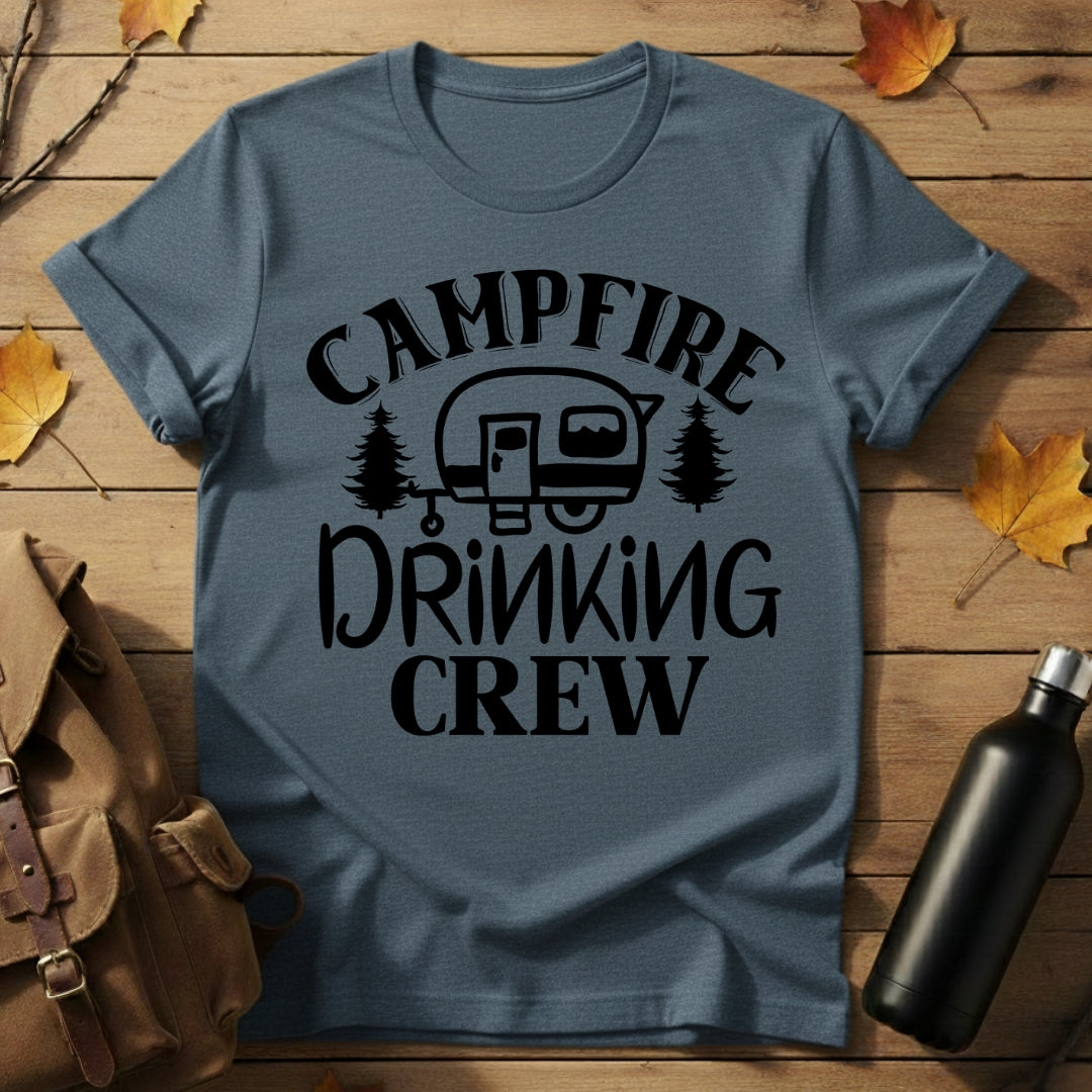 Campfire Drinking Crew T-Shirt