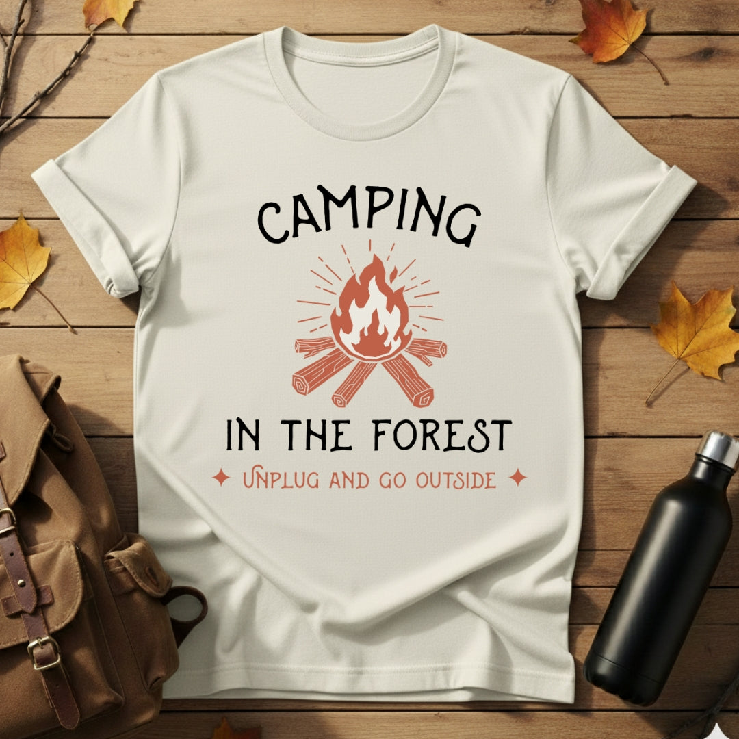 Camping In Forest T-Shirt