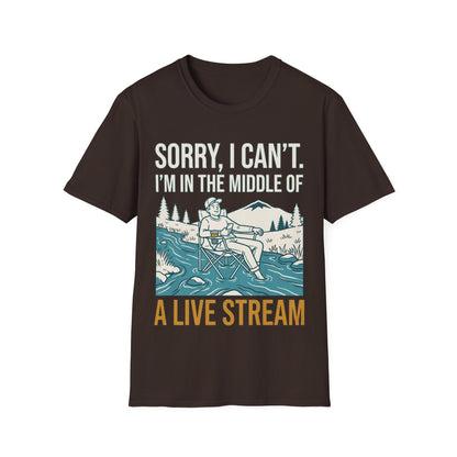 In Middle Of Live Stream T-Shirt