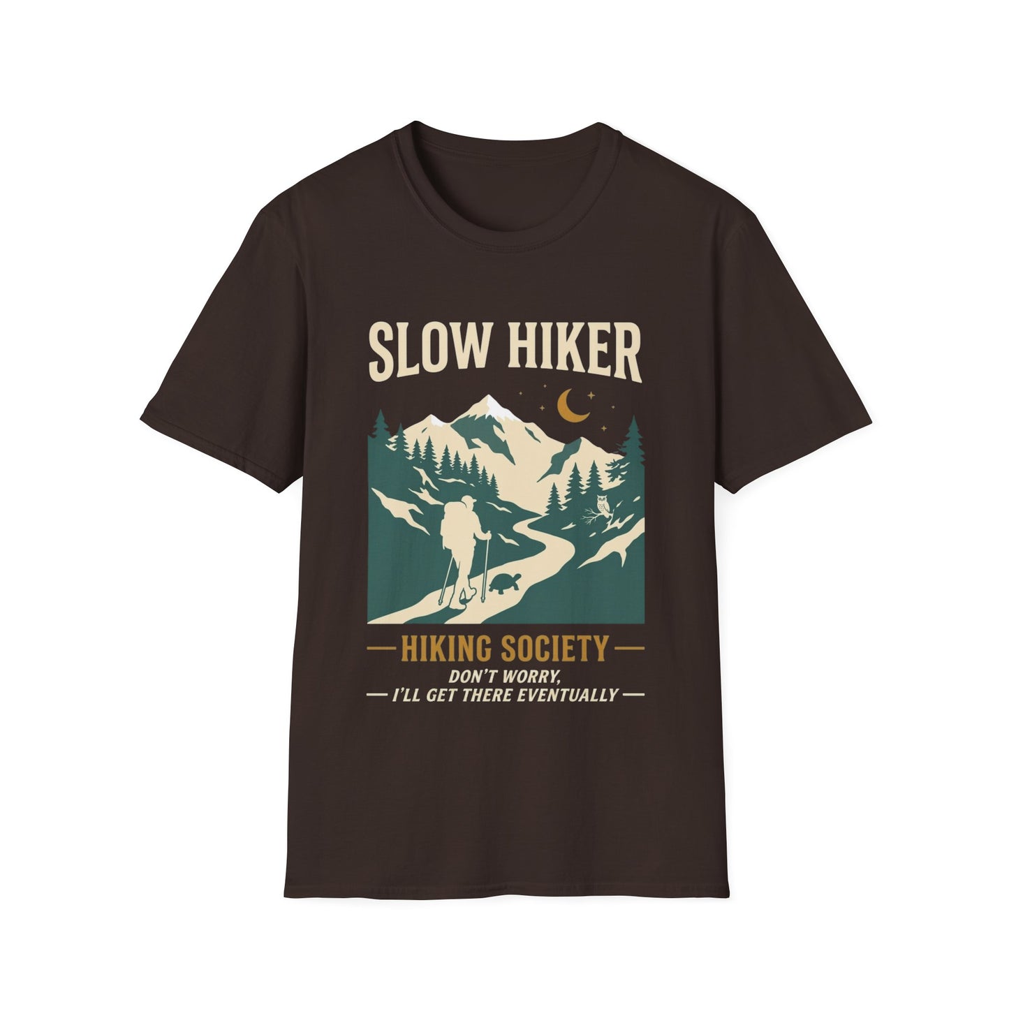 Slow Hiker Hiking Society T-Shirt