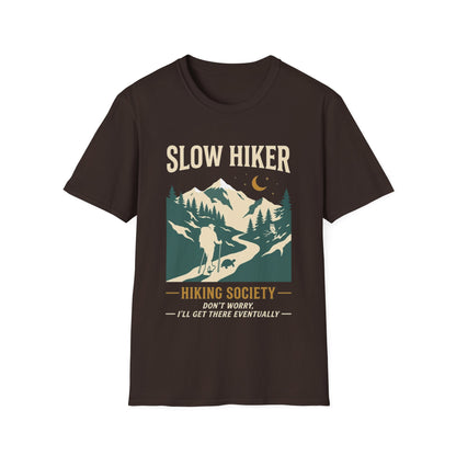 Slow Hiker Hiking Society T-Shirt