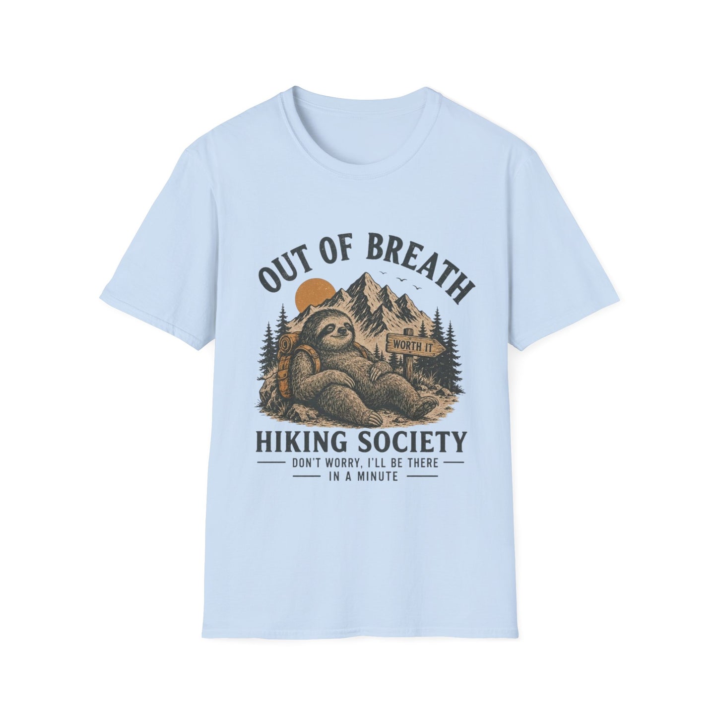 Out Of Breath Hiking Society T-Shirt