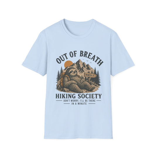 Out Of Breath Hiking Society T-Shirt