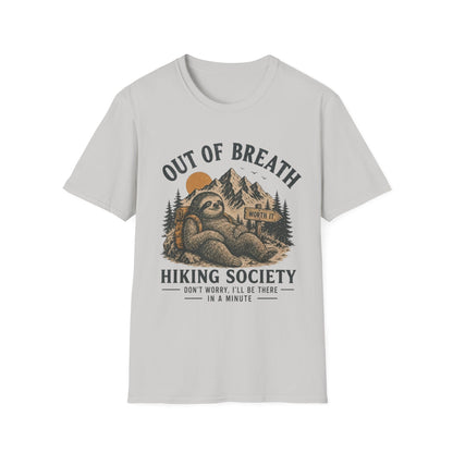 Out Of Breath Hiking Society T-Shirt