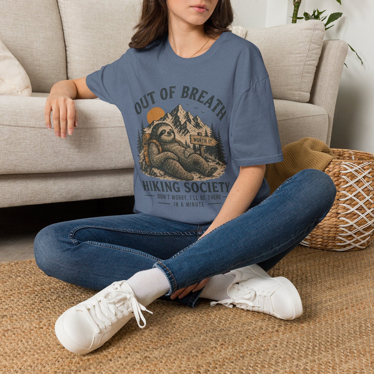 Out Of Breath Hiking Society T-Shirt