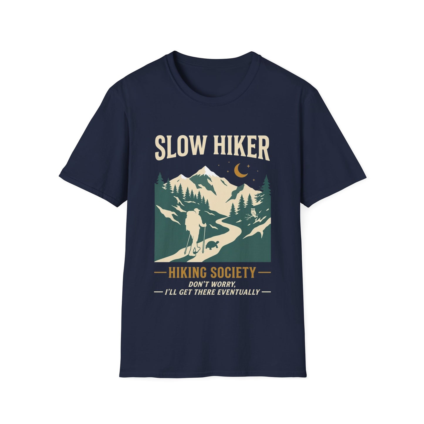 Slow Hiker Hiking Society T-Shirt