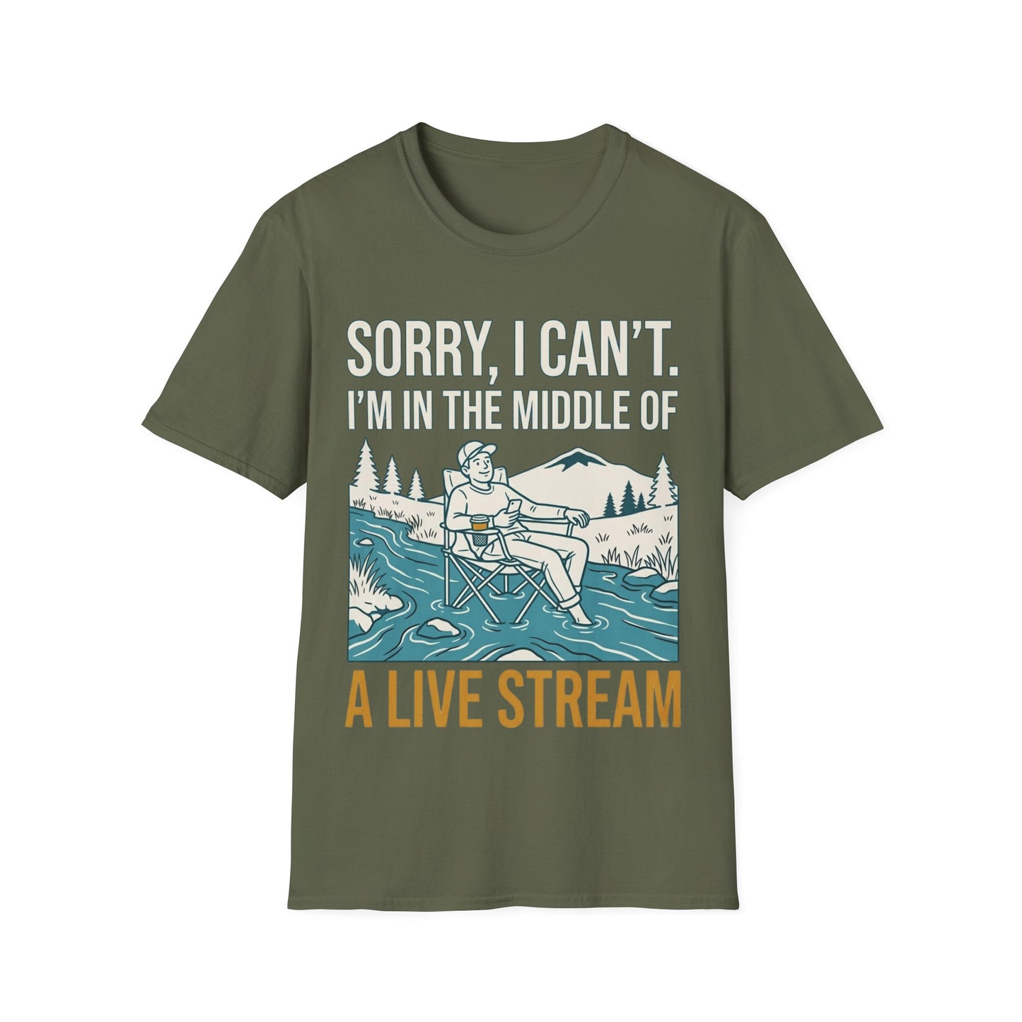 In Middle Of Live Stream T-Shirt
