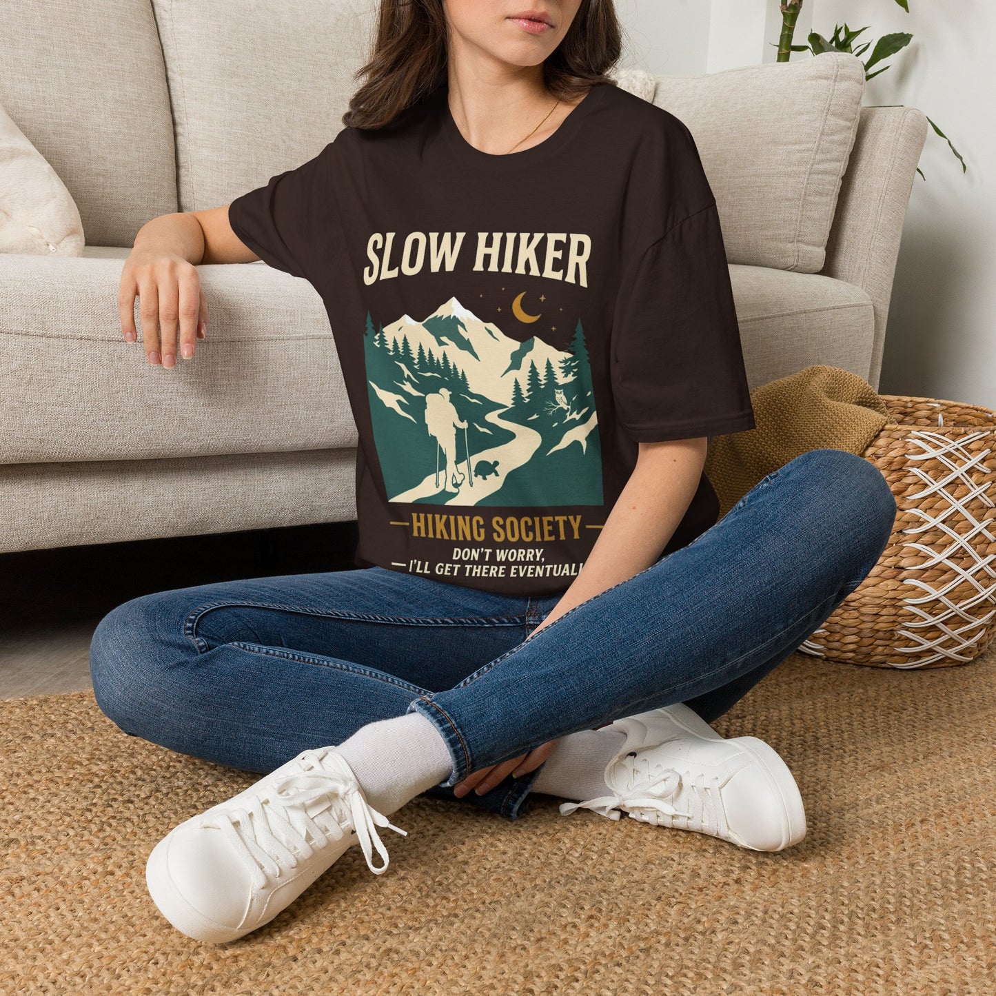 Slow Hiker Hiking Society T-Shirt