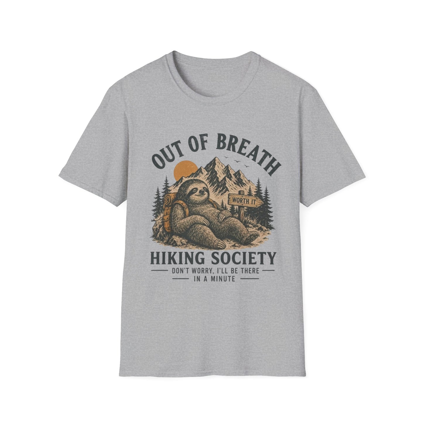 Out Of Breath Hiking Society T-Shirt