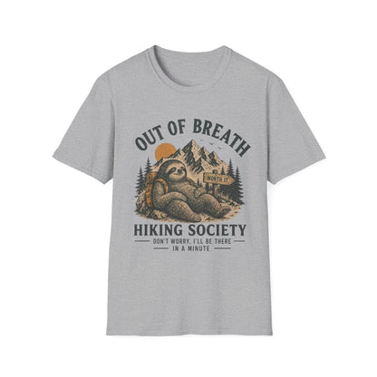Out Of Breath Hiking Society T-Shirt