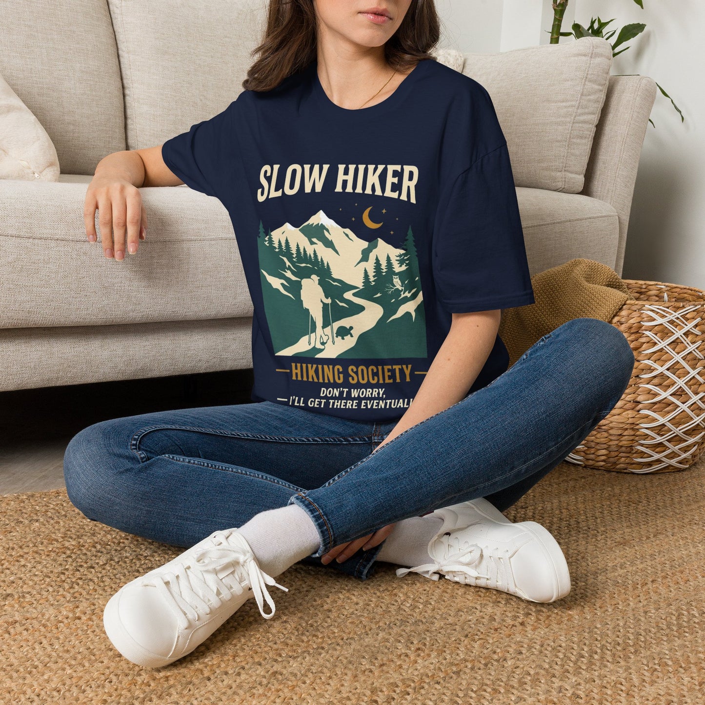 Slow Hiker Hiking Society T-Shirt