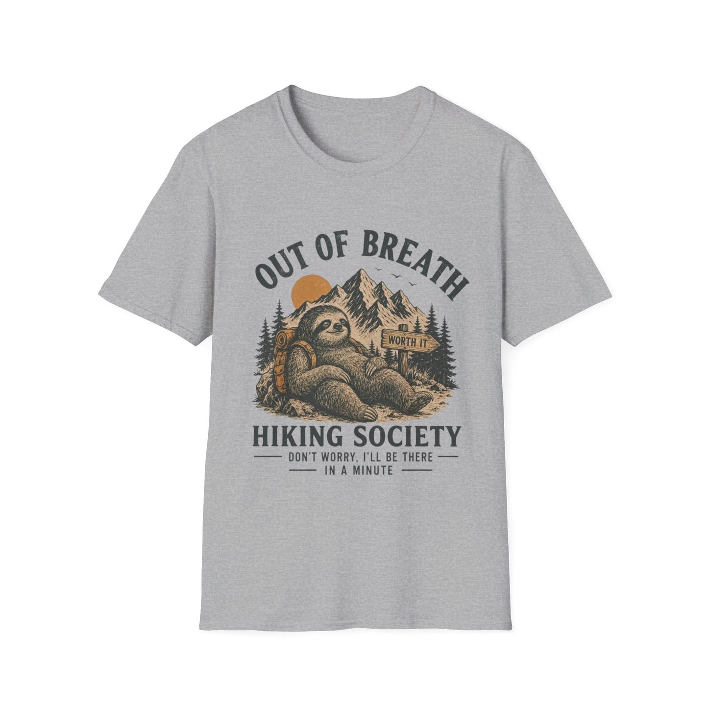 Out Of Breath Hiking Society T-Shirt