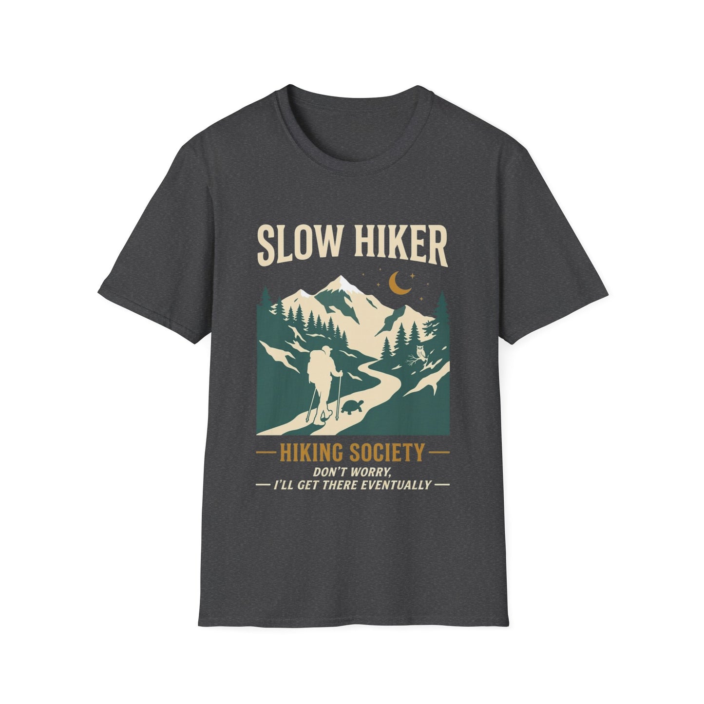 Slow Hiker Hiking Society T-Shirt