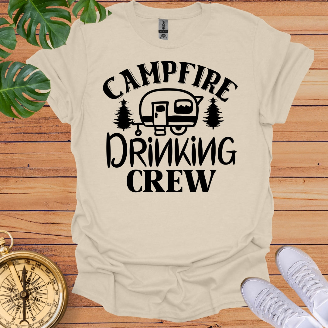Campfire Drinking Crew T-Shirt