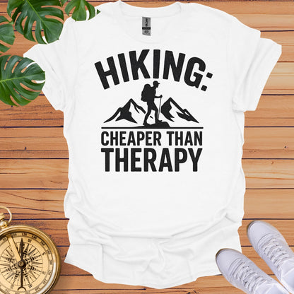 Hiking - Cheaper Than Therapy T-Shirt