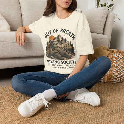 Out Of Breath Hiking Society T-Shirt