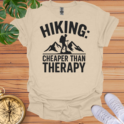 Hiking - Cheaper Than Therapy T-Shirt