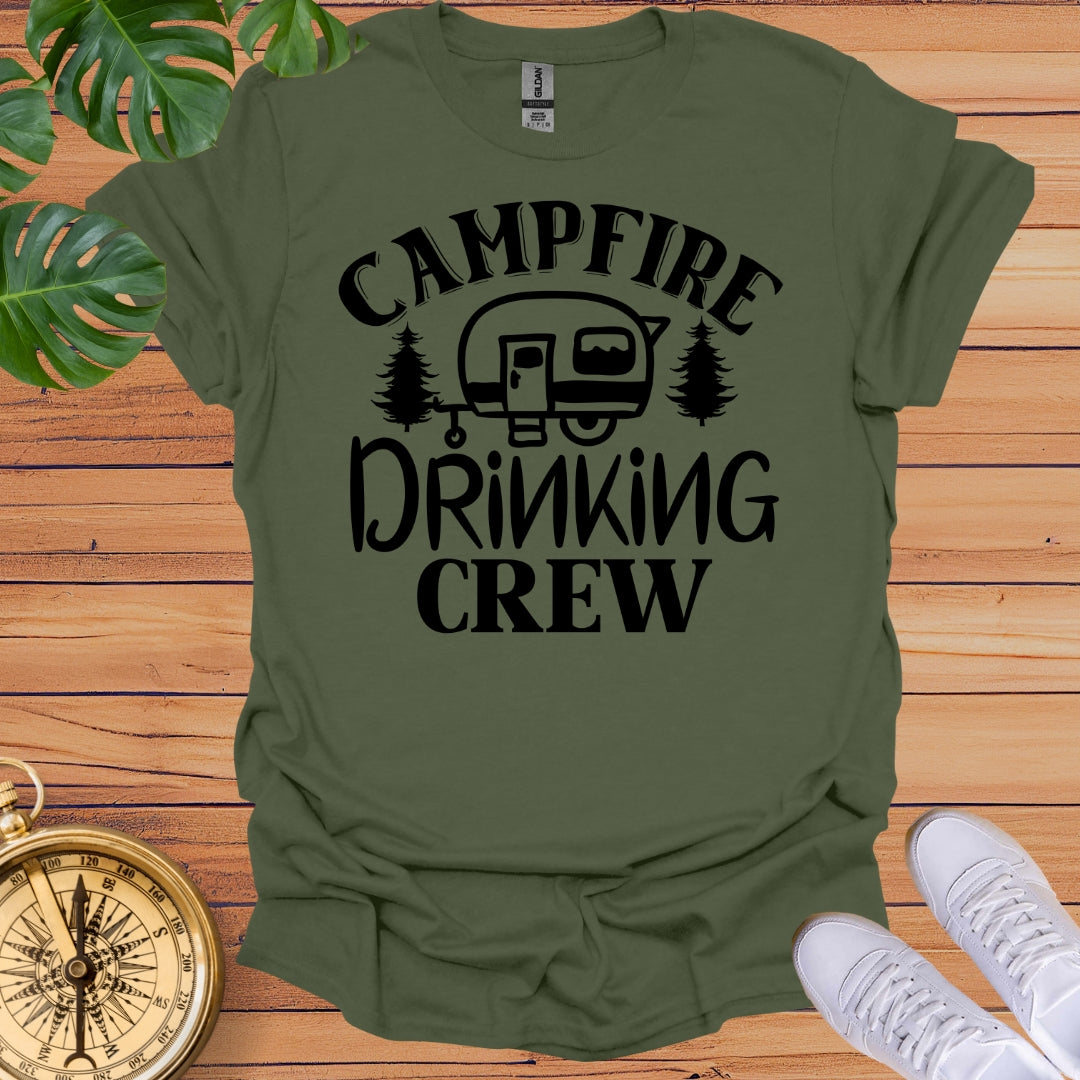 Campfire Drinking Crew T-Shirt