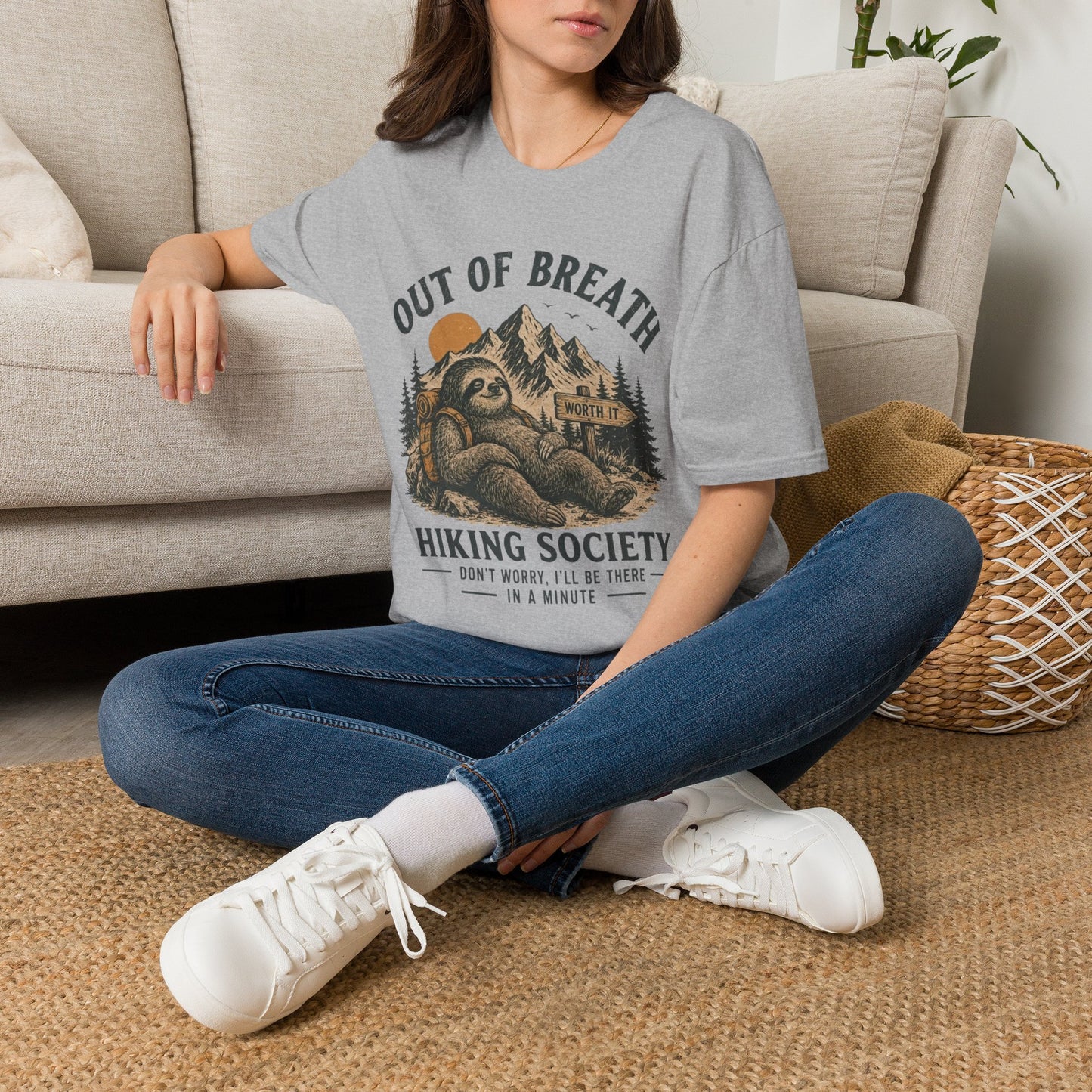 Out Of Breath Hiking Society T-Shirt