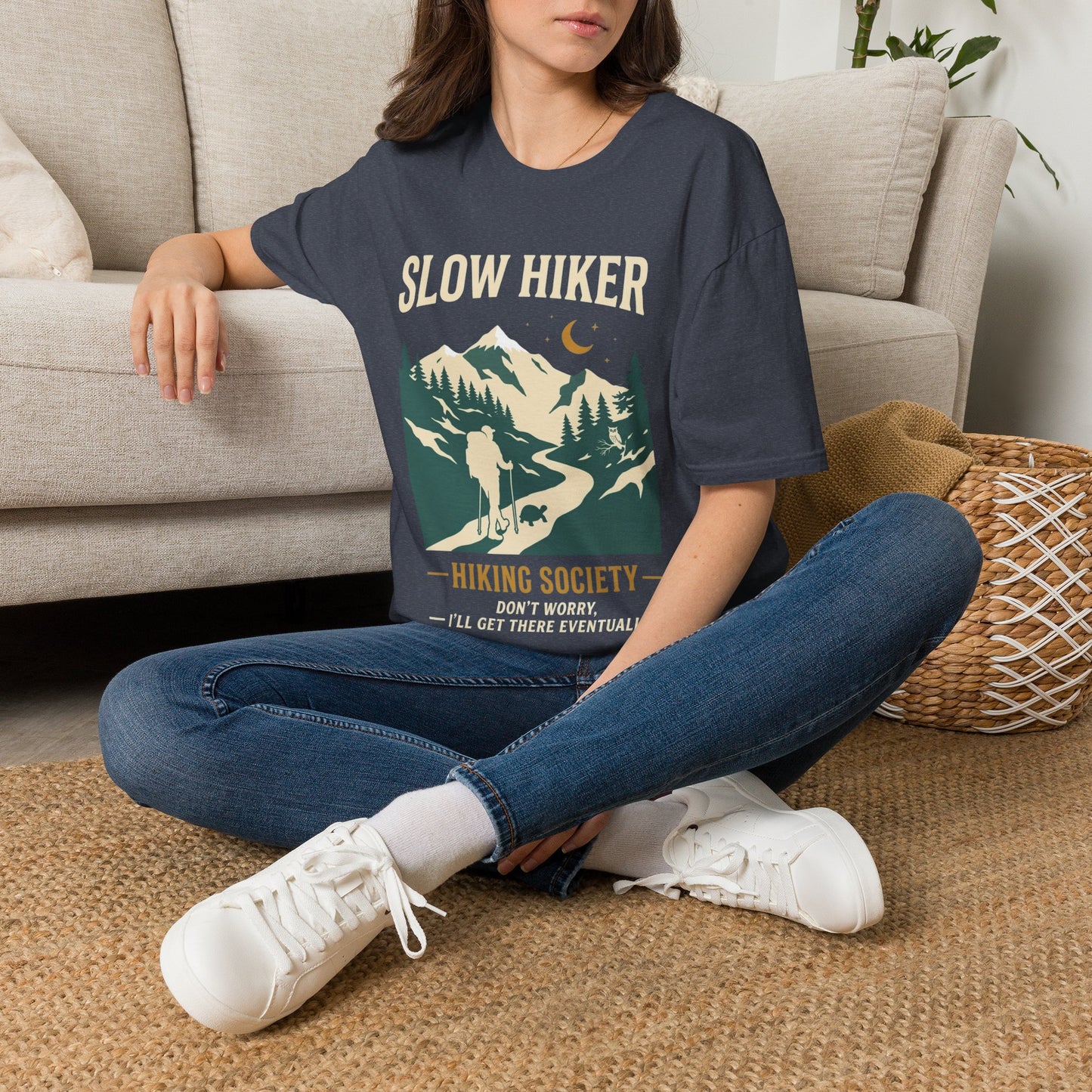 Slow Hiker Hiking Society T-Shirt