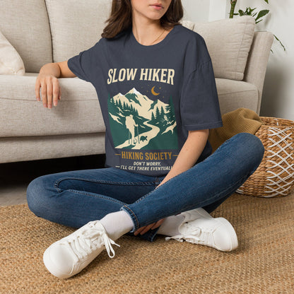 Slow Hiker Hiking Society T-Shirt