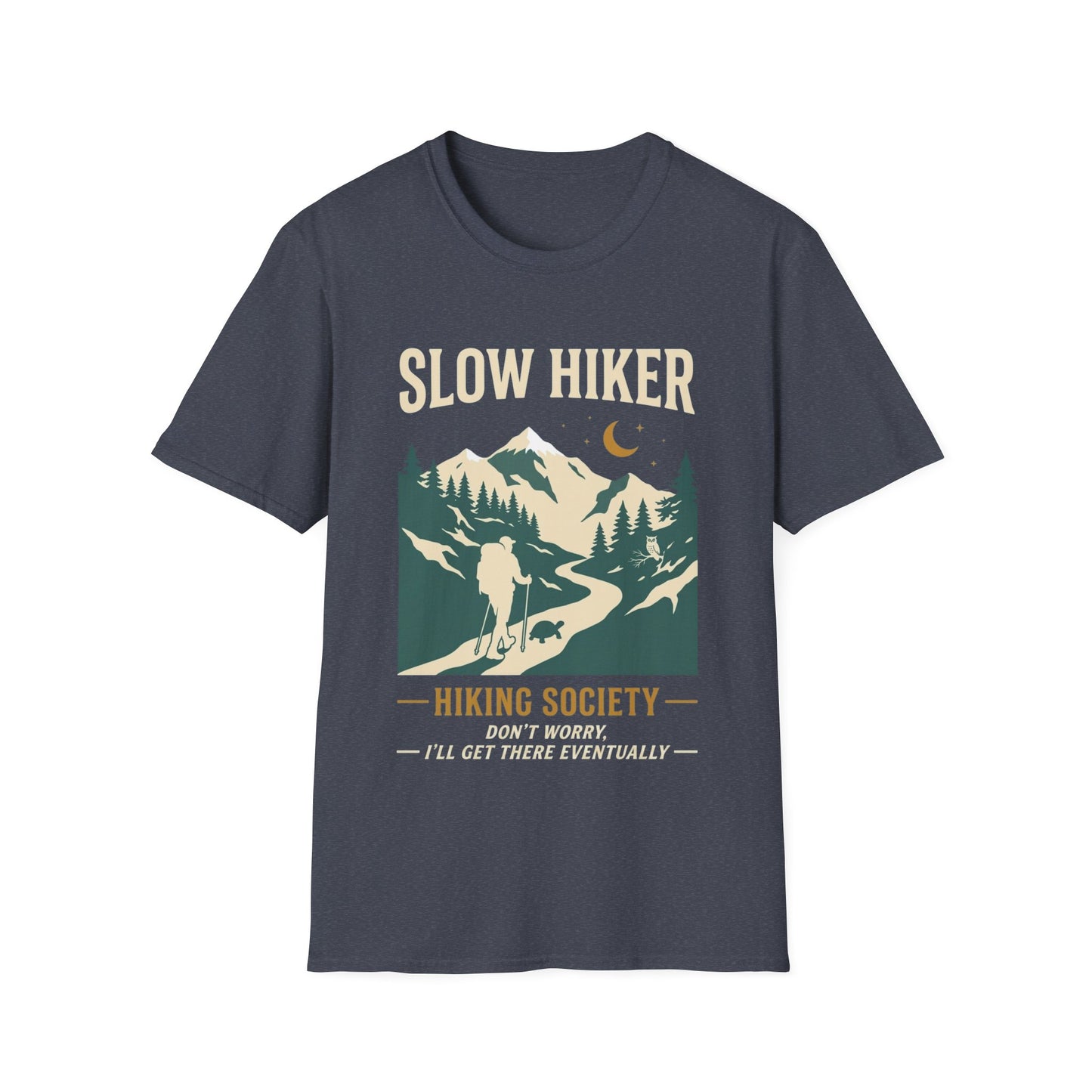 Slow Hiker Hiking Society T-Shirt