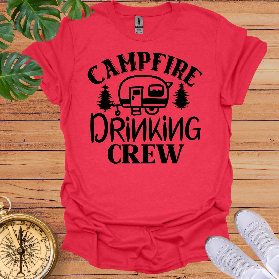 Campfire Drinking Crew T-Shirt