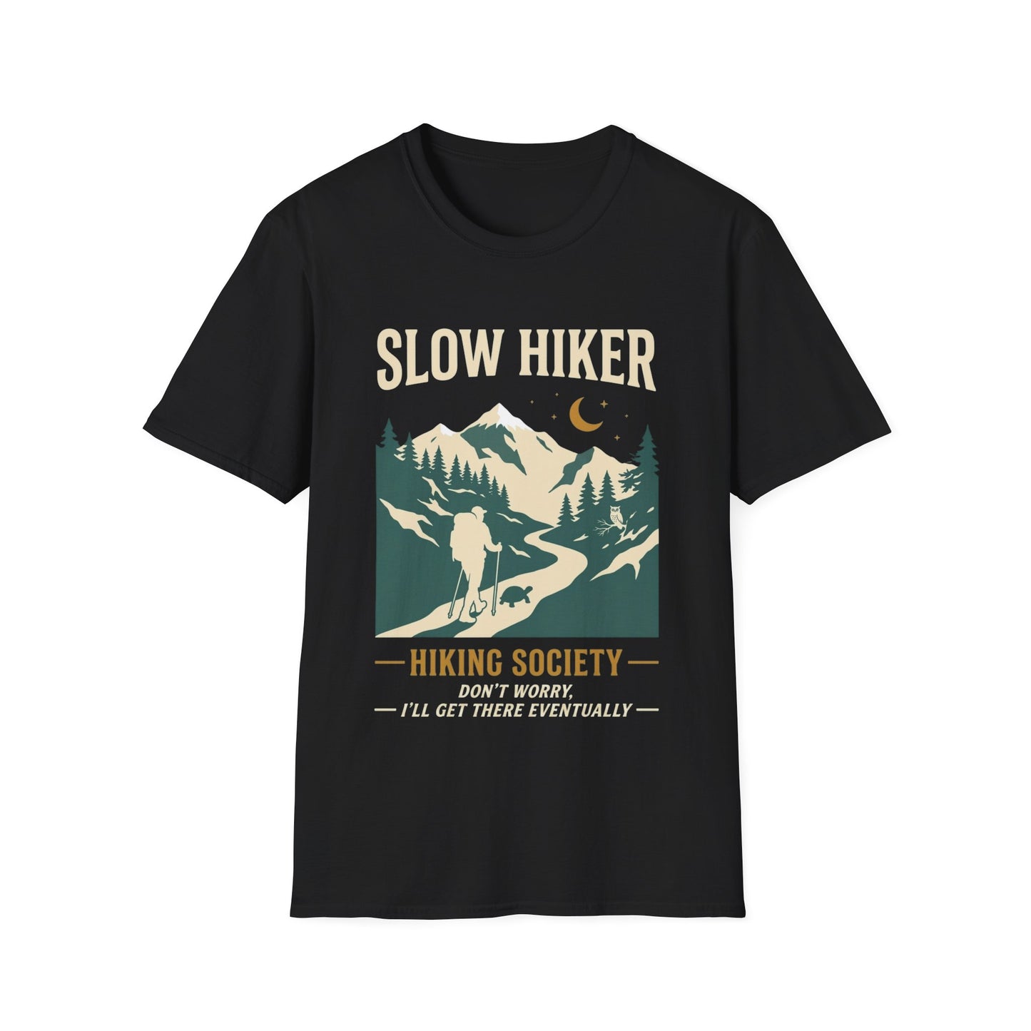 Slow Hiker Hiking Society T-Shirt