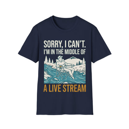 In Middle Of Live Stream T-Shirt