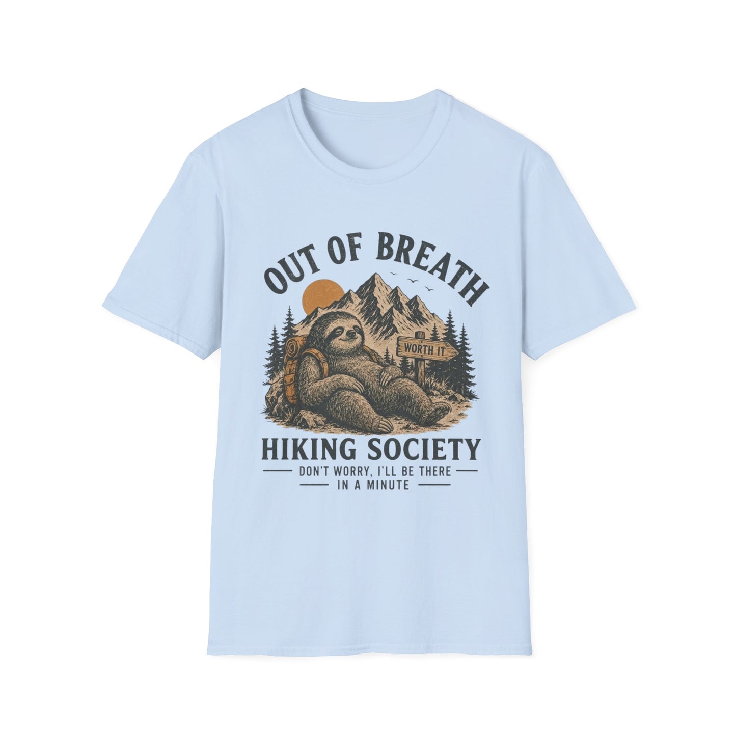 Out Of Breath Hiking Society T-Shirt