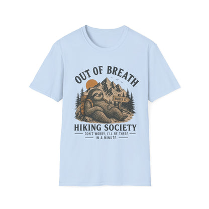 Out Of Breath Hiking Society T-Shirt
