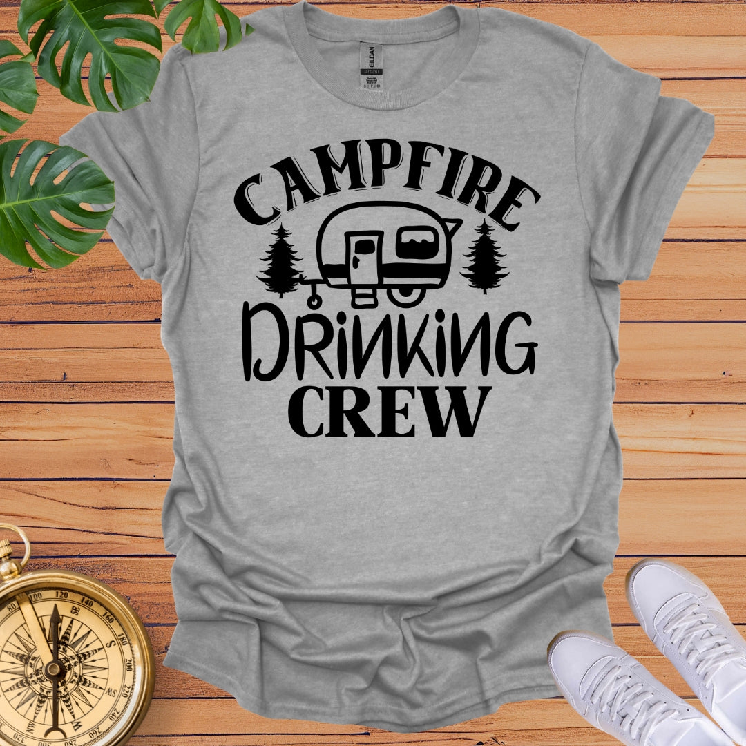 Campfire Drinking Crew T-Shirt