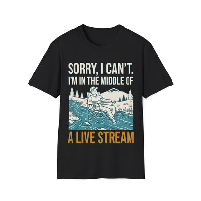 In Middle Of Live Stream T-Shirt