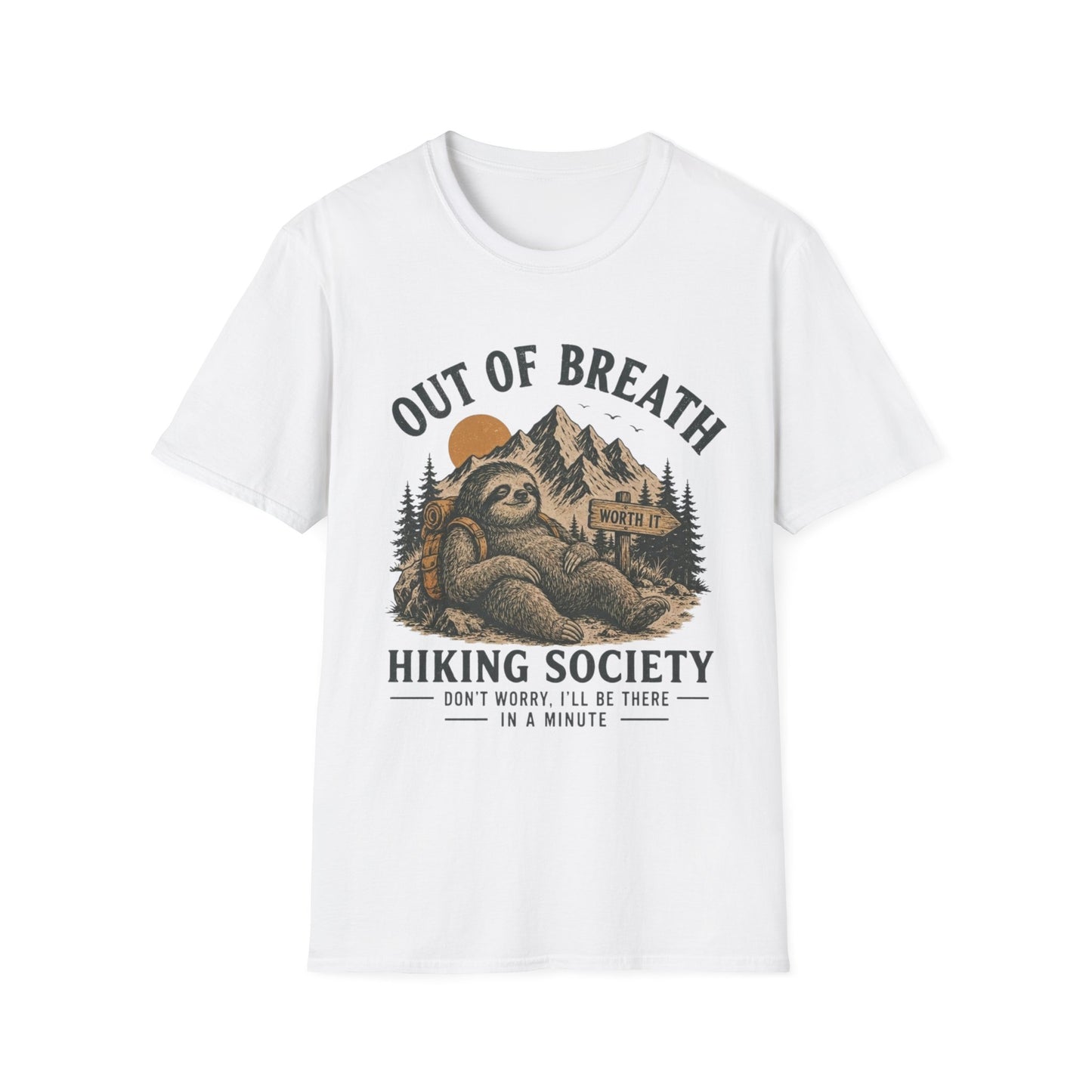 Out Of Breath Hiking Society T-Shirt