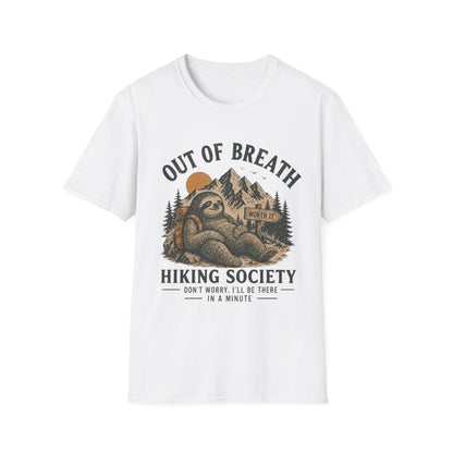 Out Of Breath Hiking Society T-Shirt