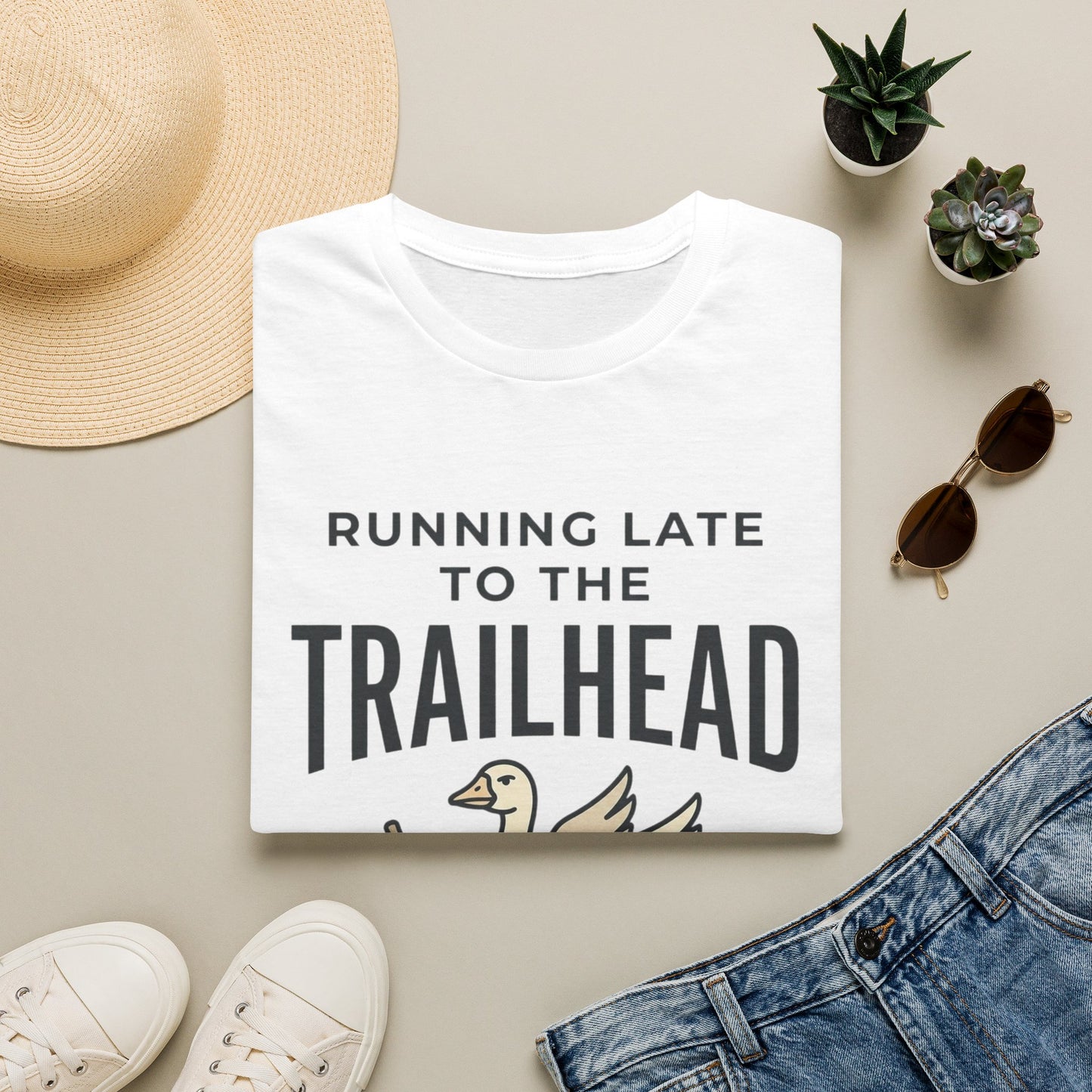 Running Late To Trailhead T-Shirt