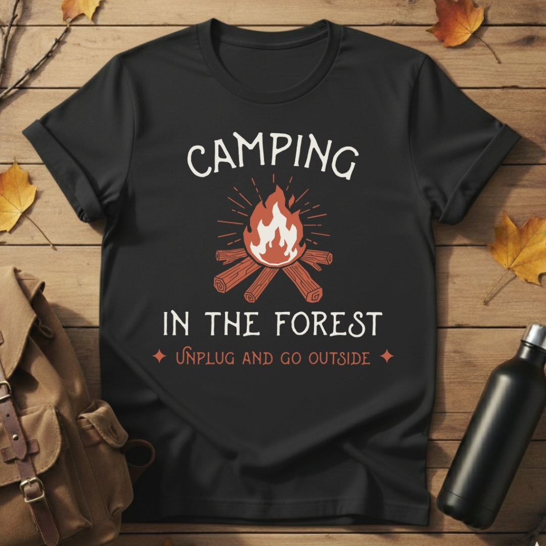 Camping In Forest T-Shirt