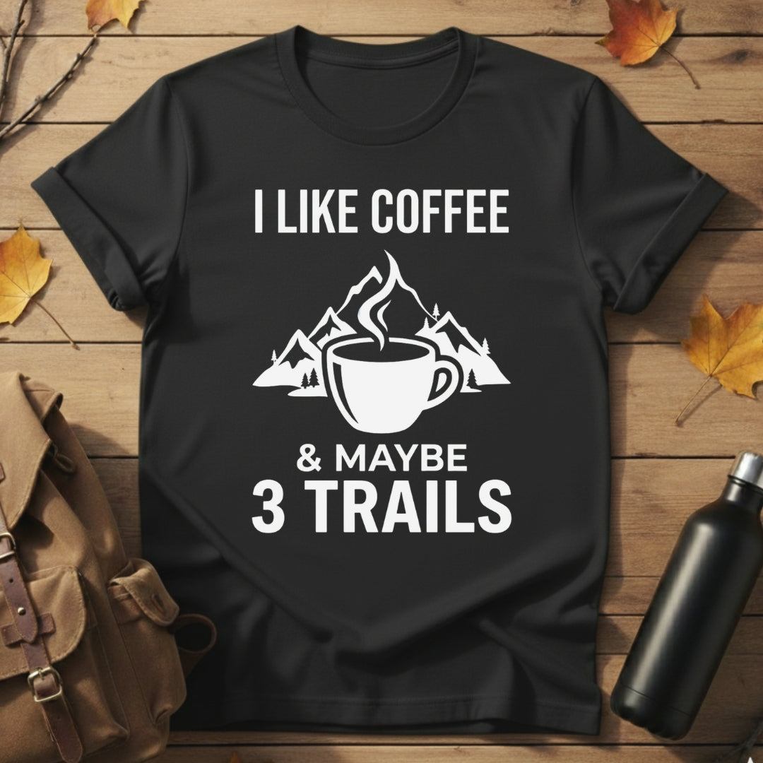 Coffee & Maybe 3 Trails T-Shirt
