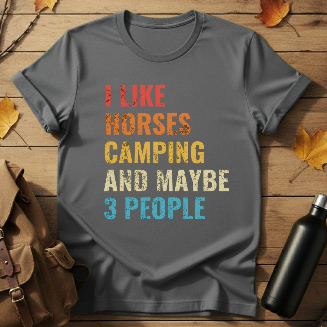 Horses & Camping T-Shirt