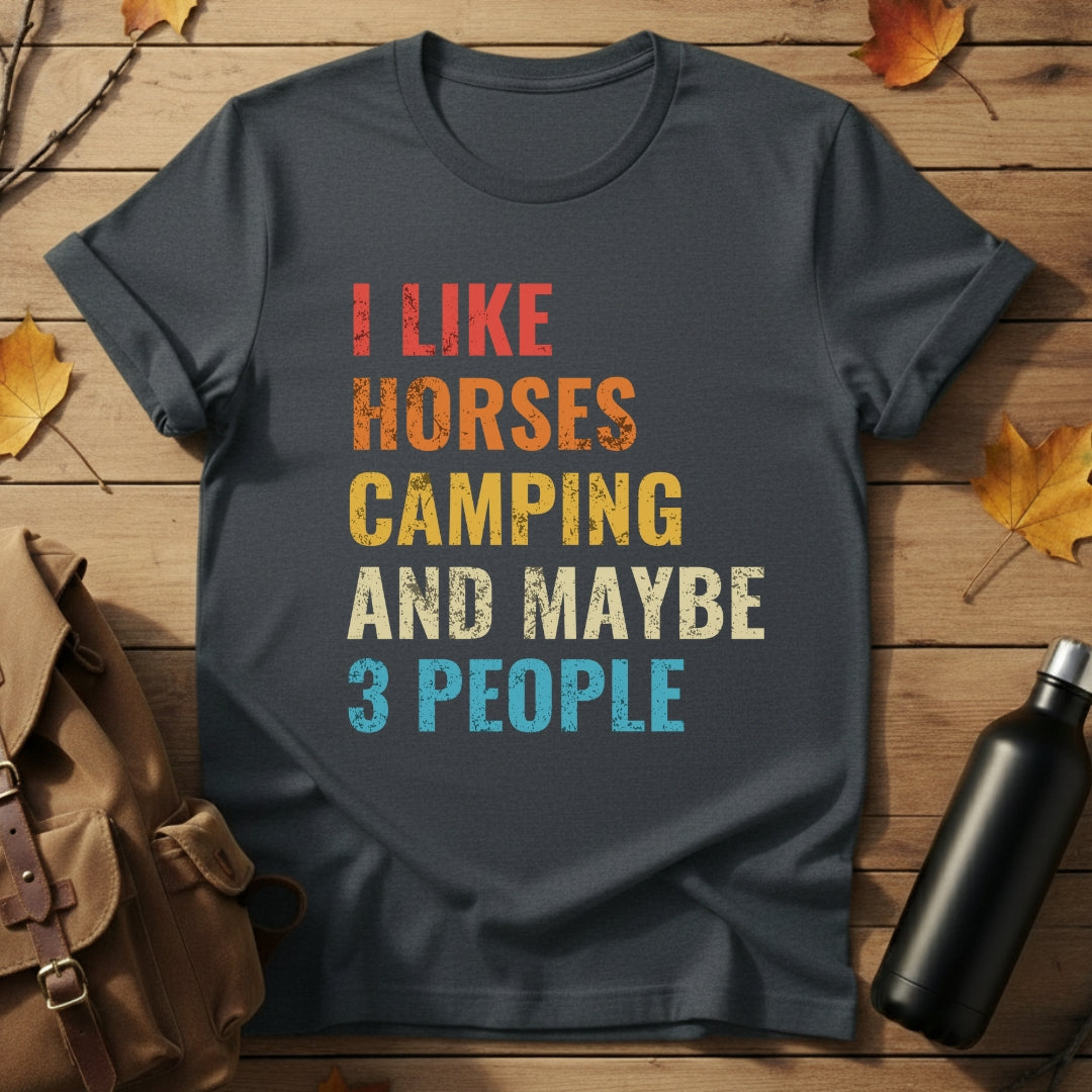 Horses & Camping T-Shirt