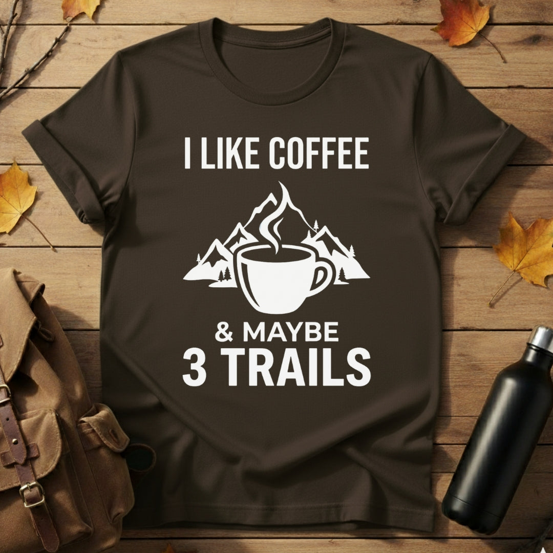 Coffee & Maybe 3 Trails T-Shirt