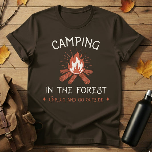 Camping In Forest T-Shirt