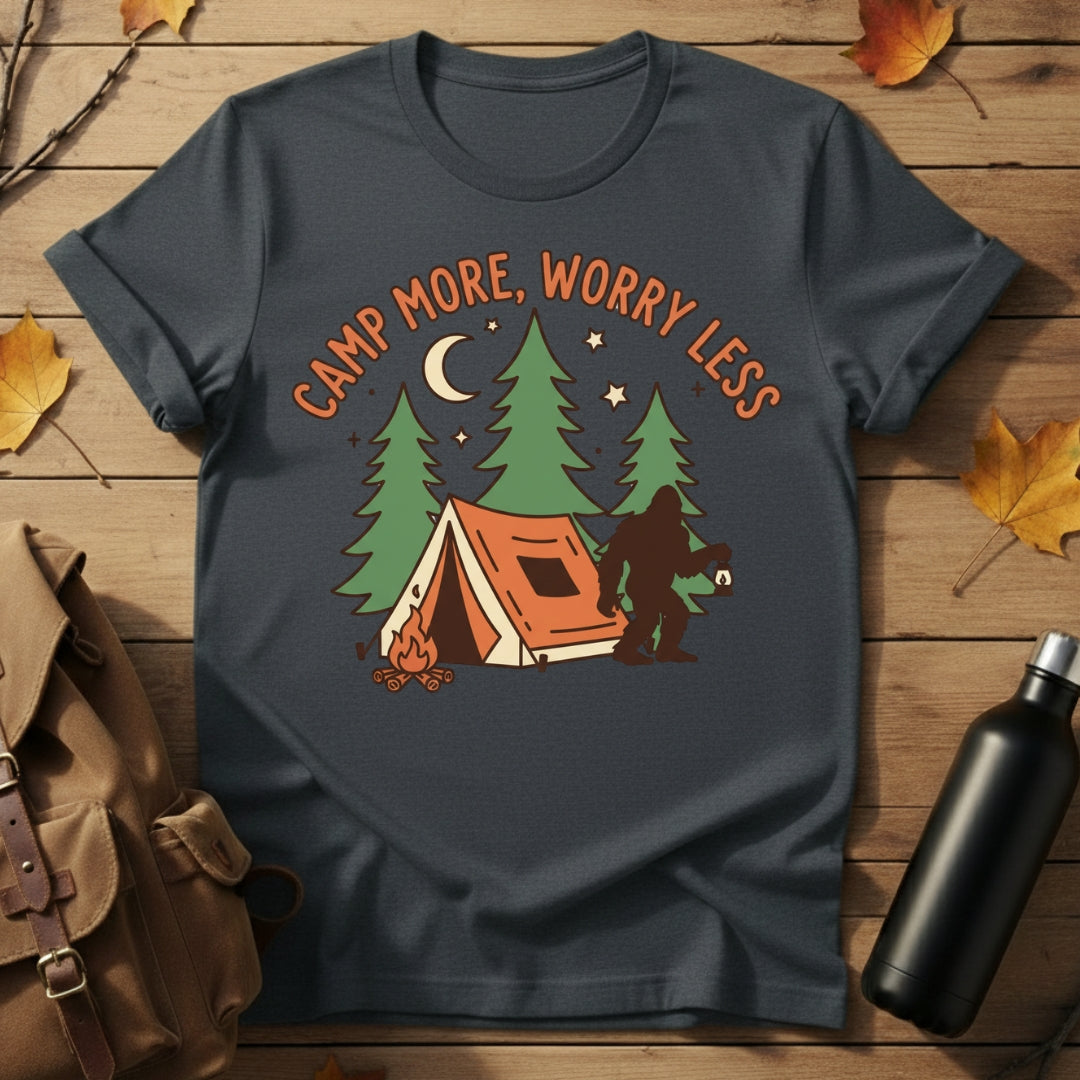 Camp More, Worry Less T-Shirt