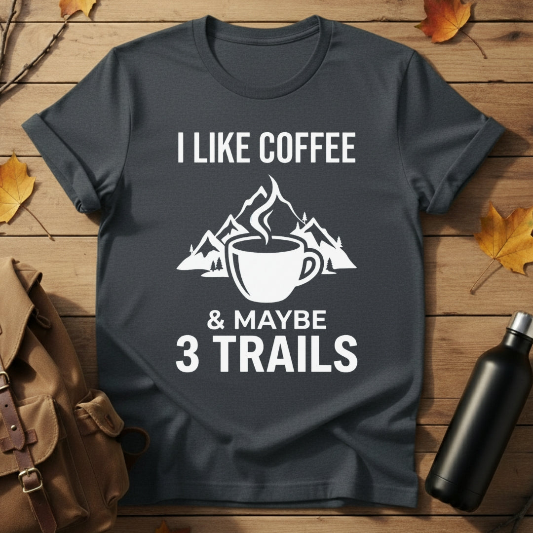 Coffee & Maybe 3 Trails T-Shirt
