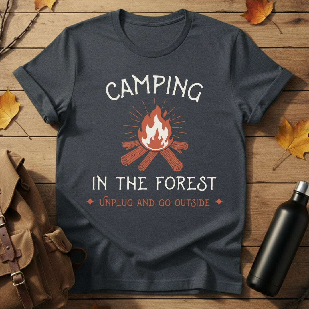 Camping In Forest T-Shirt