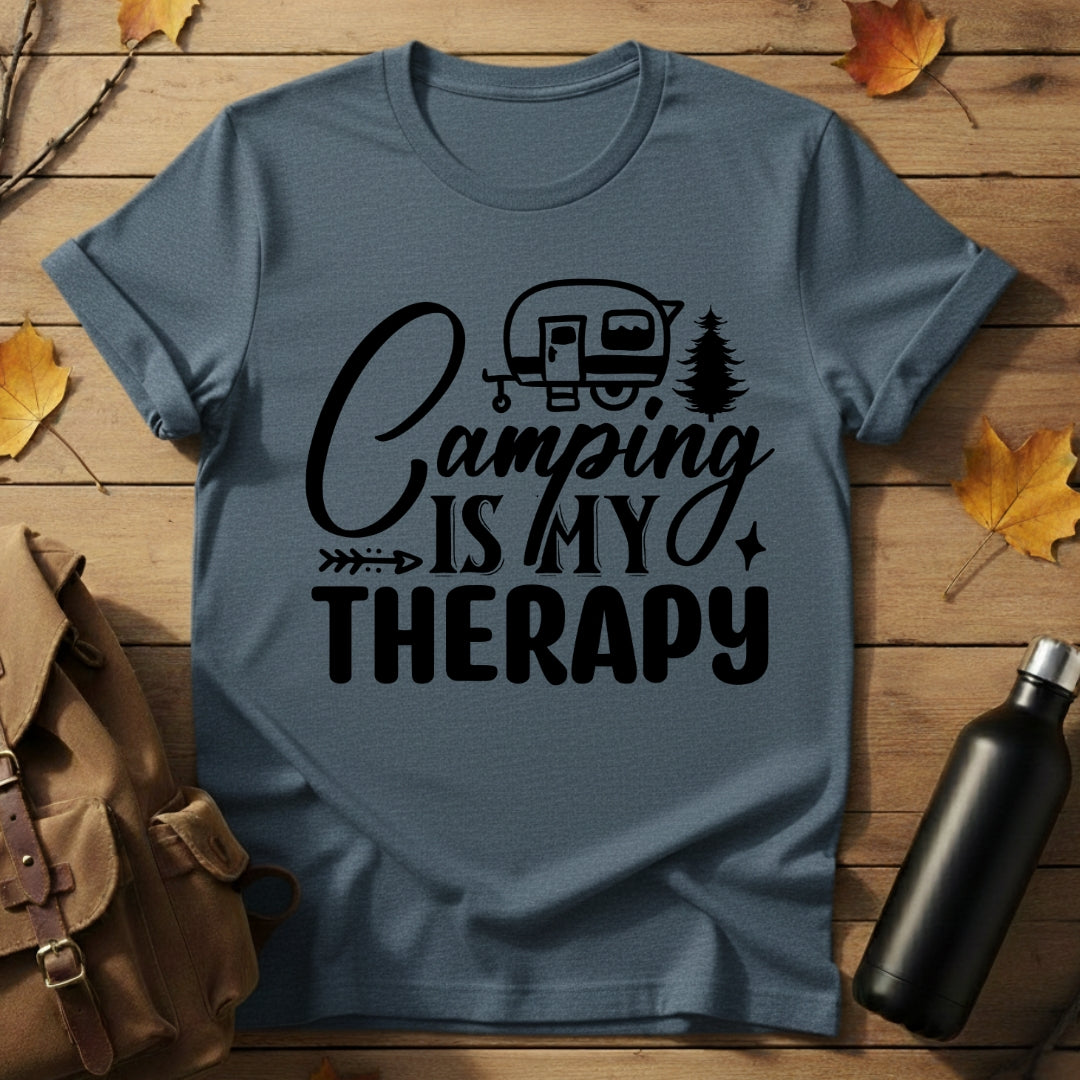 Camping  Is My Therapy T-Shirt