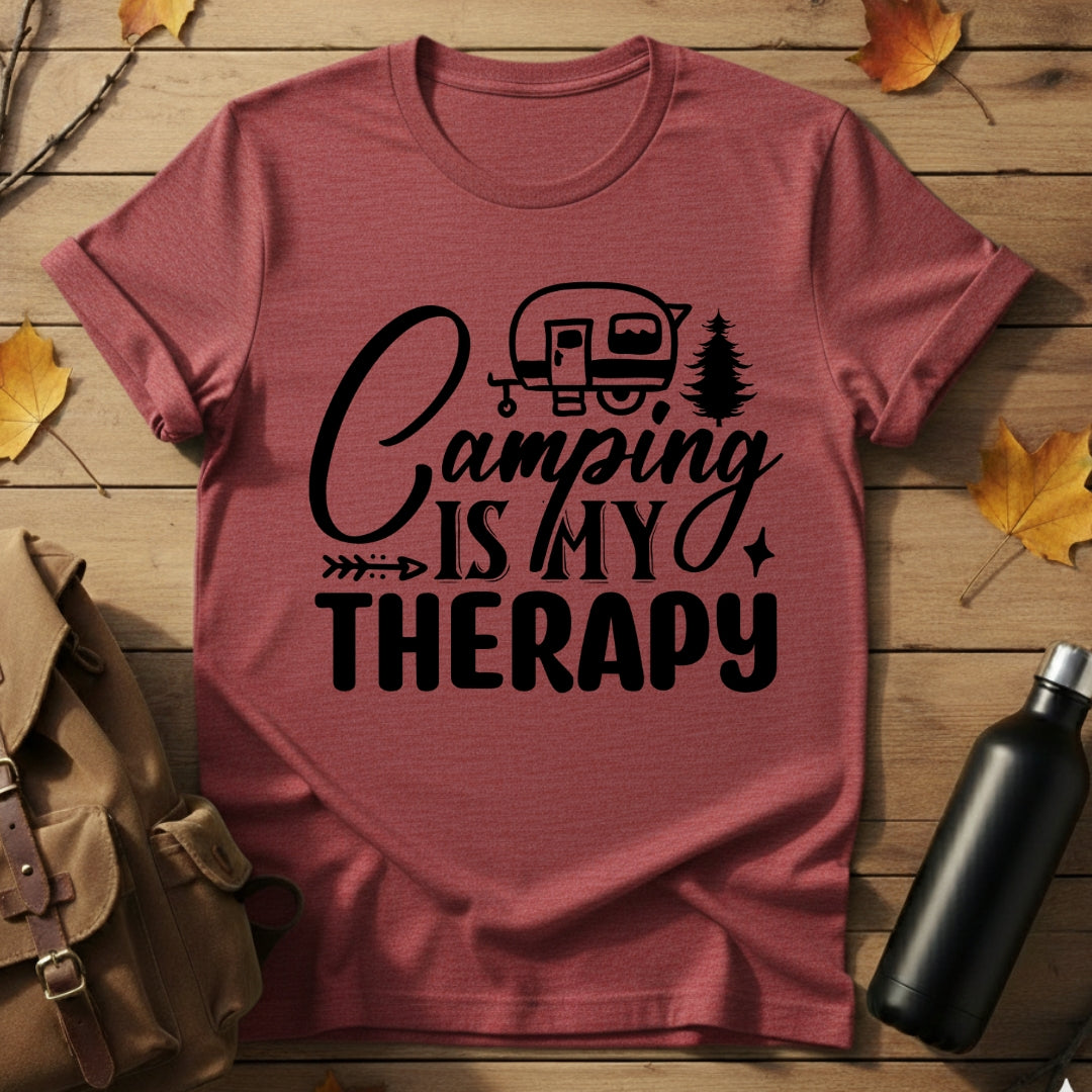 Camping  Is My Therapy T-Shirt